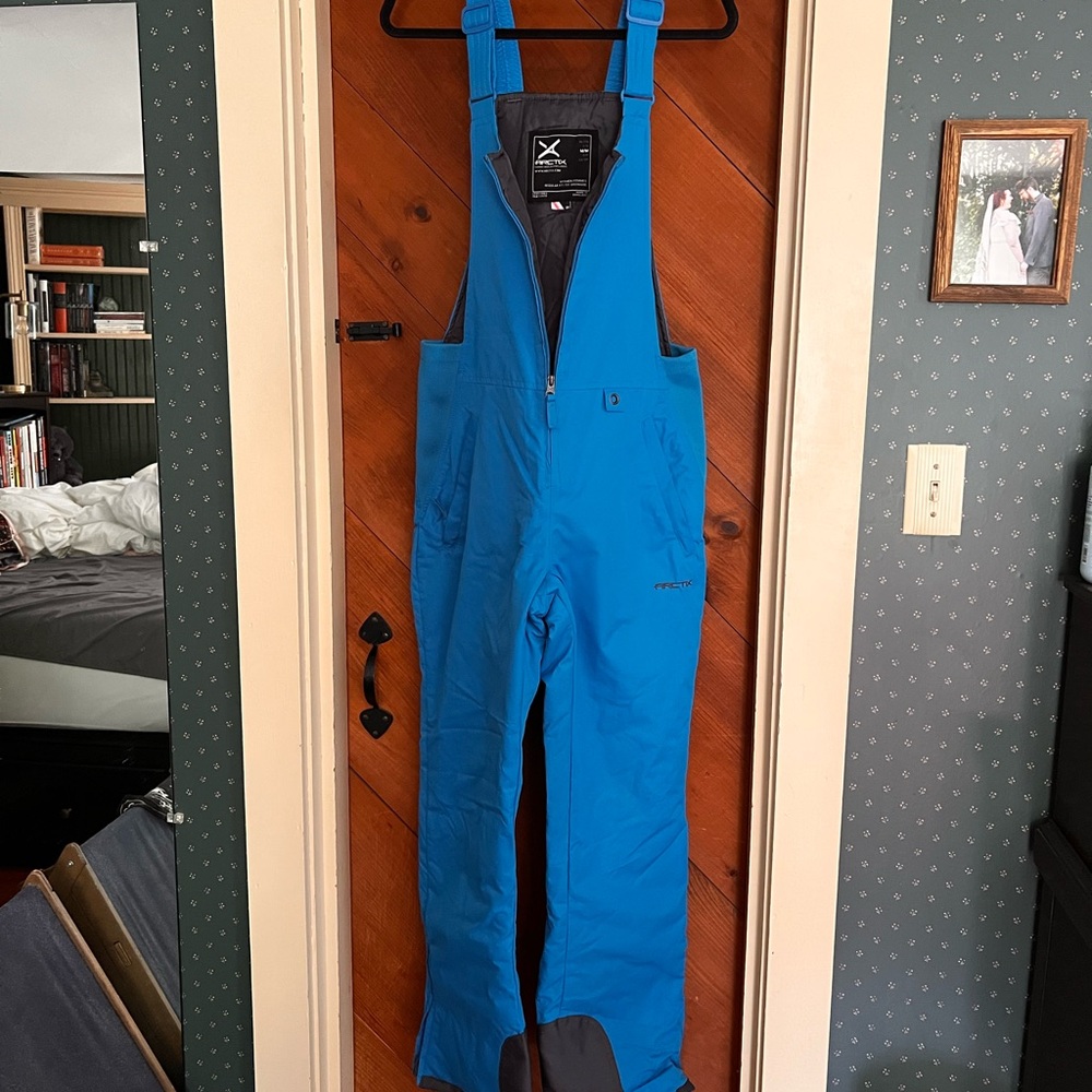 Arctix Women’s Bright Blue Insulated Snow Overalls